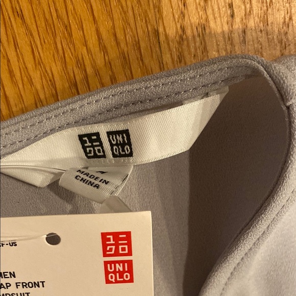 Uniqlo Soft Gray Women's Jumpsuit - Picture 3 of 3